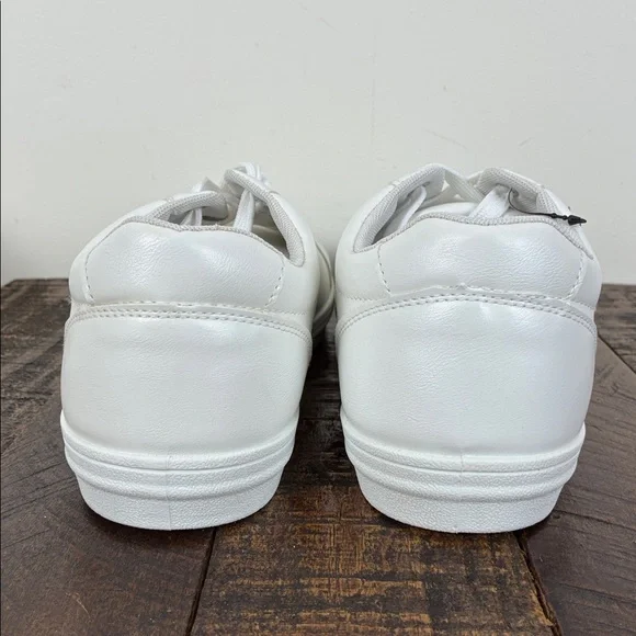 NWT Jousen Milan Classic White Men's 11 Sneakers Lace Up - Picture 3 of 9